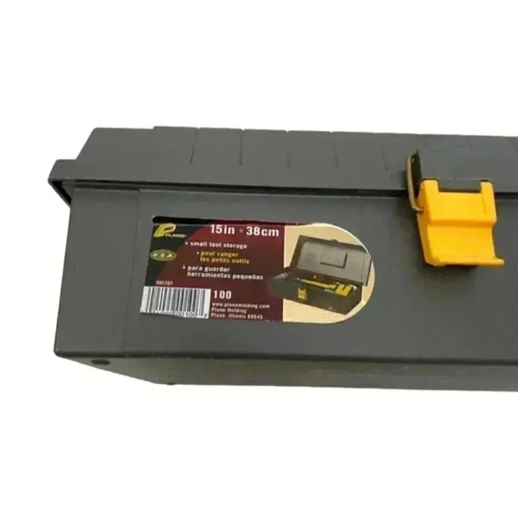 Plano Molding 15" Portable Tool Storage Box Car Truck Home Organizer Plastic - Picture 5 of 9